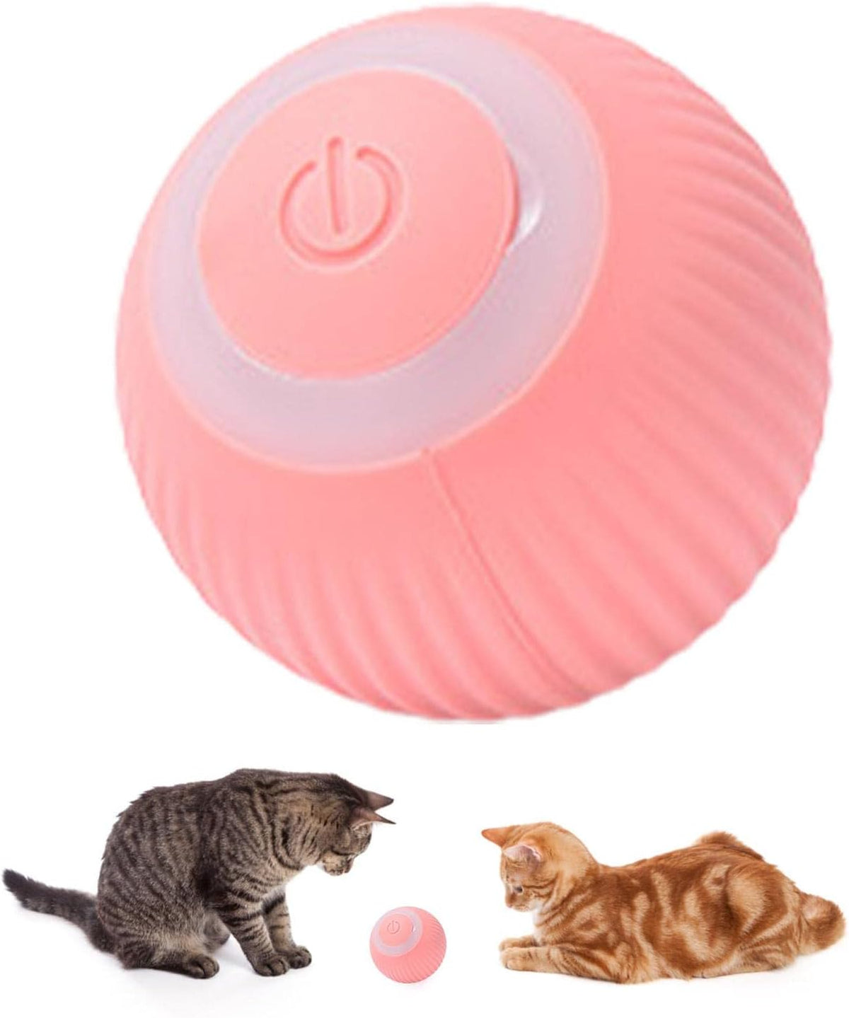 Smart Interactive Cat Toy Ball, Automatic Rolling