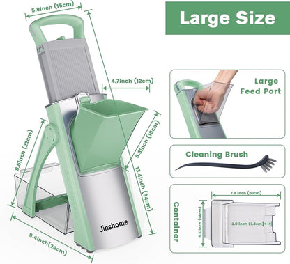 Vegetable Potato Slice And Food Chopper Adjustable Thickness French Fries Cutter