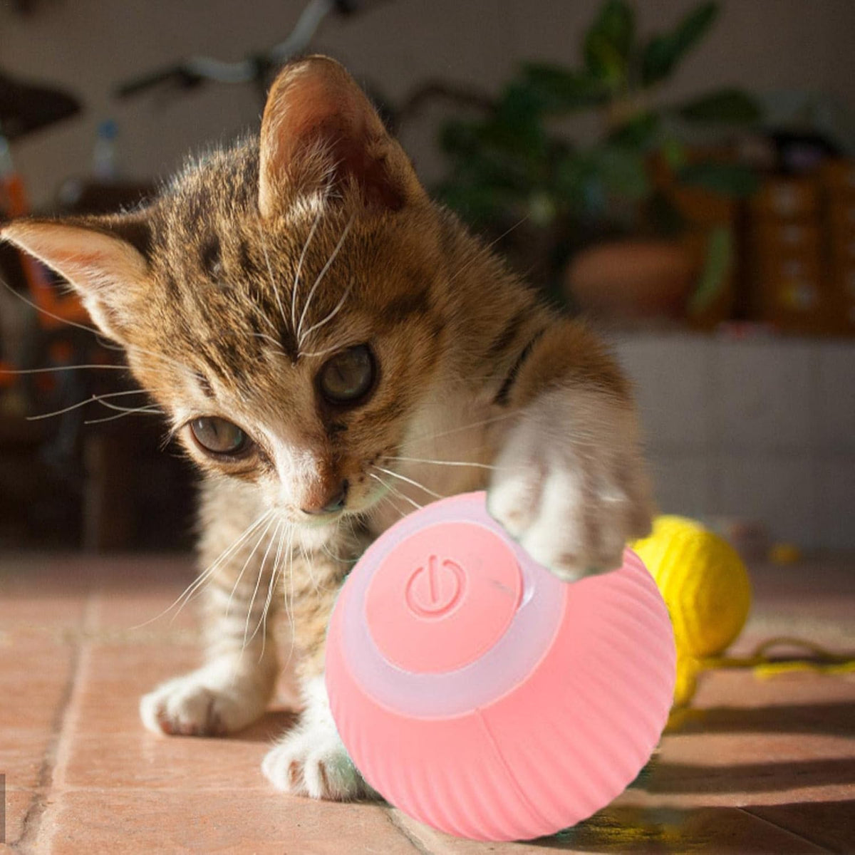 Smart Interactive Cat Toy Ball, Automatic Rolling