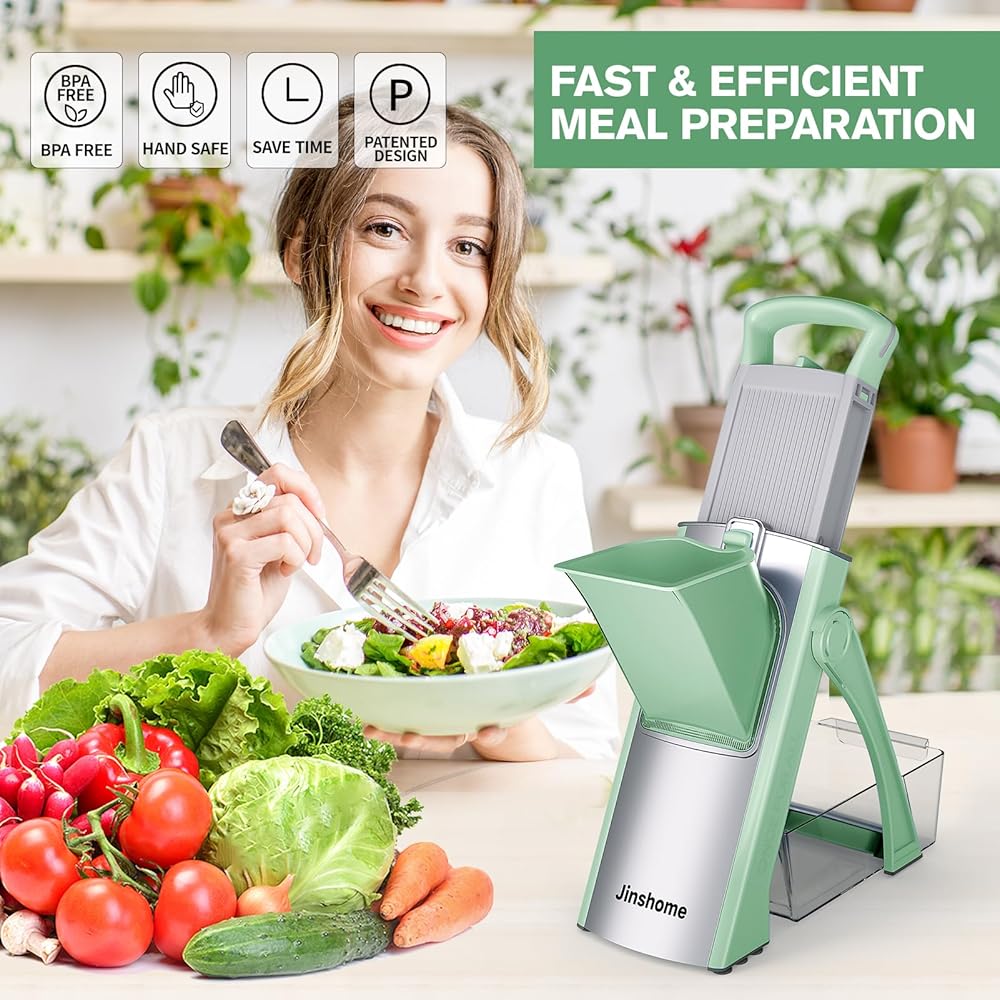 Vegetable Potato Slice And Food Chopper Adjustable Thickness French Fries Cutter