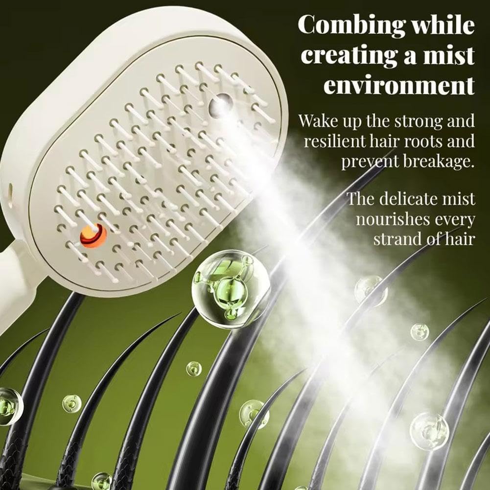 Electric Spray Air Cushion Massage Comb, 2026